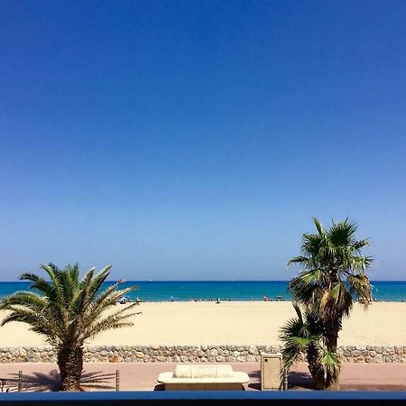 "Plage" Splendide Vue Mer Depuis La Chambre Et Le Salon Cuisine, 20M De La Plage! Leilighet Canet-en-Roussillon Eksteriør bilde