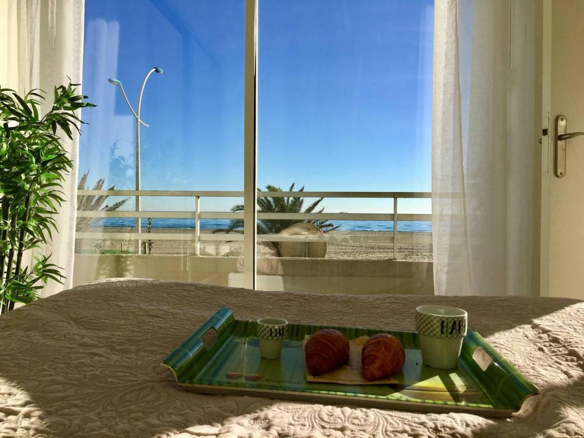 "Plage" Splendide Vue Mer Depuis La Chambre Et Le Salon Cuisine, 20M De La Plage! Leilighet Canet-en-Roussillon Eksteriør bilde