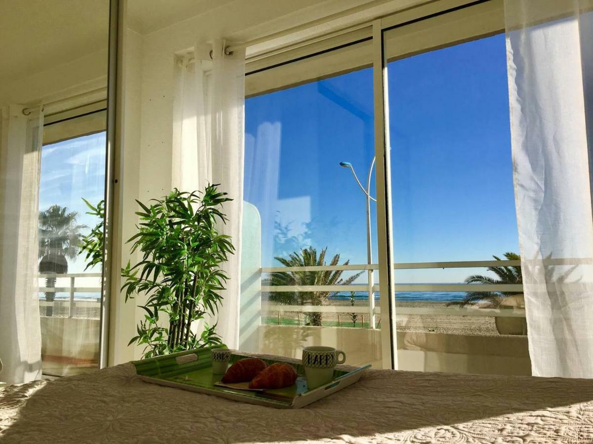 "Plage" Splendide Vue Mer Depuis La Chambre Et Le Salon Cuisine, 20M De La Plage! Leilighet Canet-en-Roussillon Eksteriør bilde