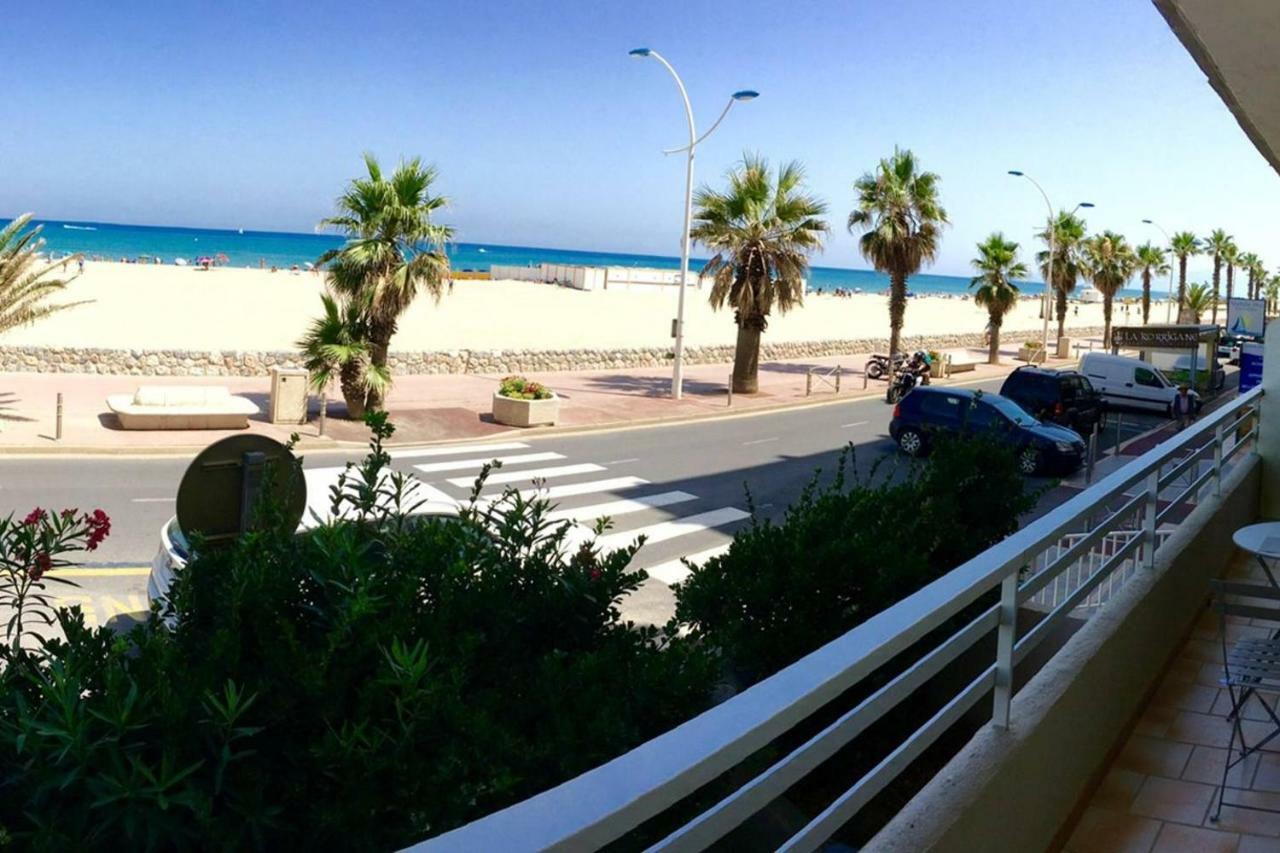 "Plage" Splendide Vue Mer Depuis La Chambre Et Le Salon Cuisine, 20M De La Plage! Leilighet Canet-en-Roussillon Eksteriør bilde